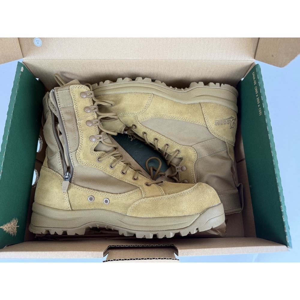Danner Work Men's 8" Tanicus Side-Zip Composite Toe Tactical Boot Coyote 9.5